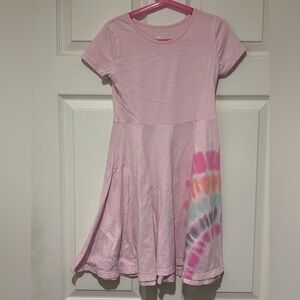 Jumping Beans Light Pink Tie-Dye Dress